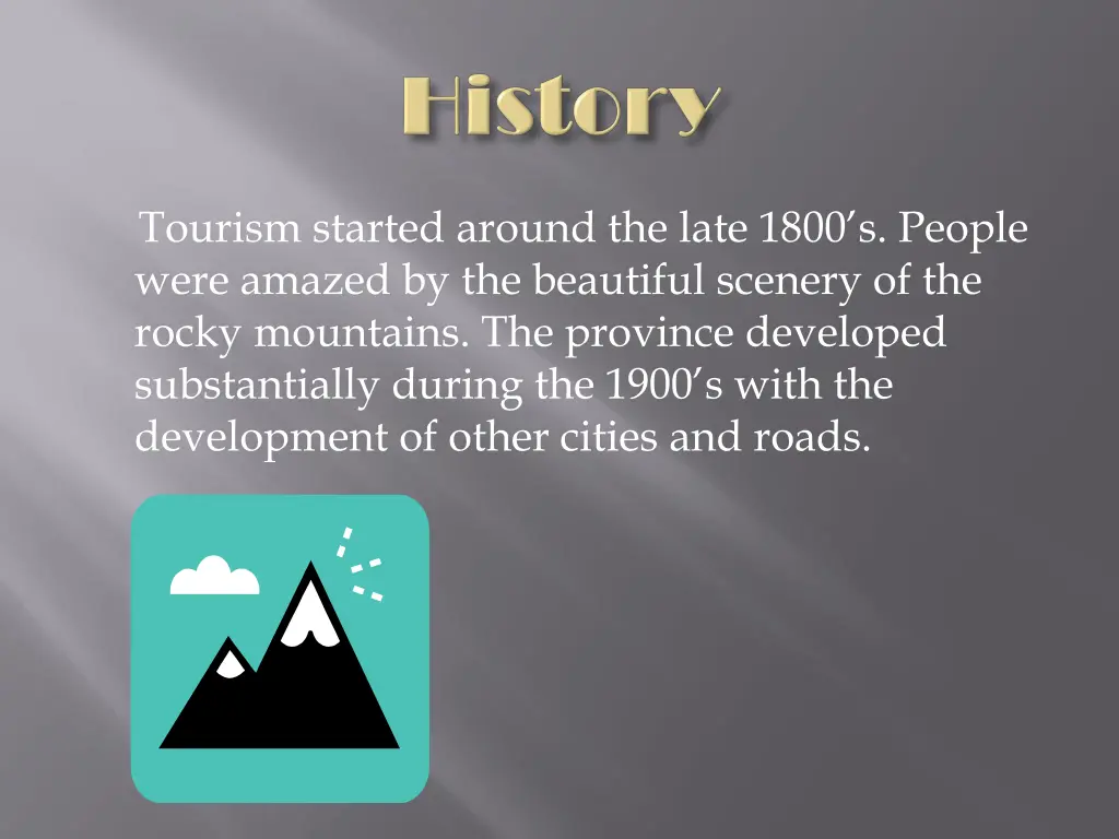 tourism started around the late 1800 s people
