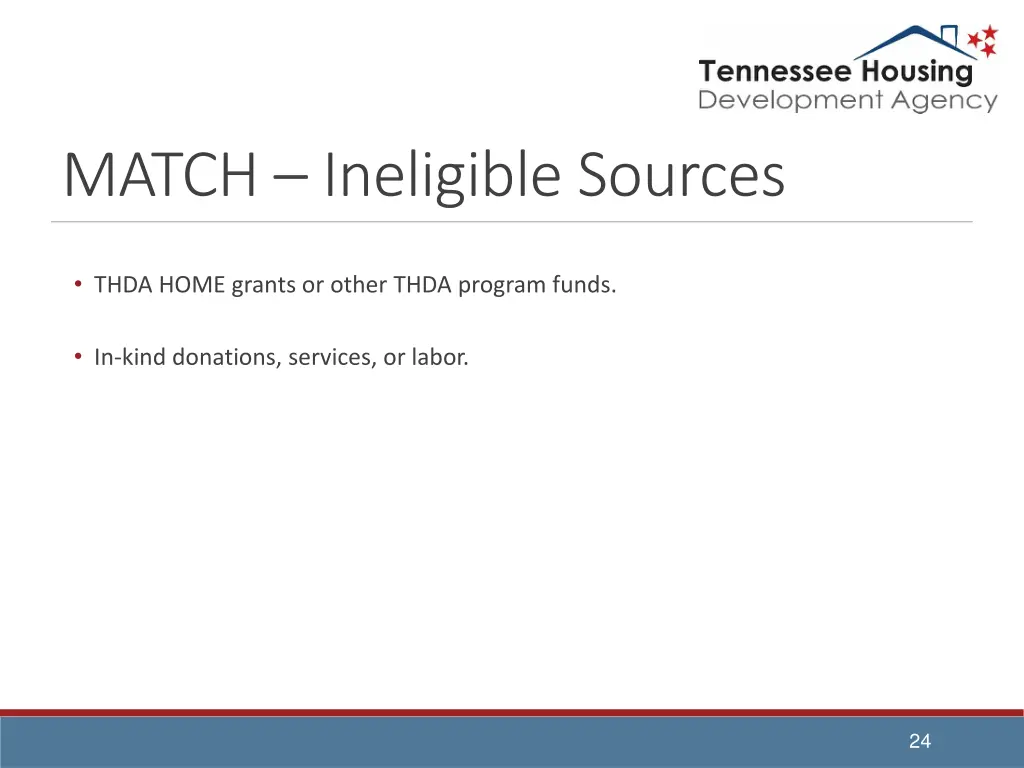 match ineligible sources