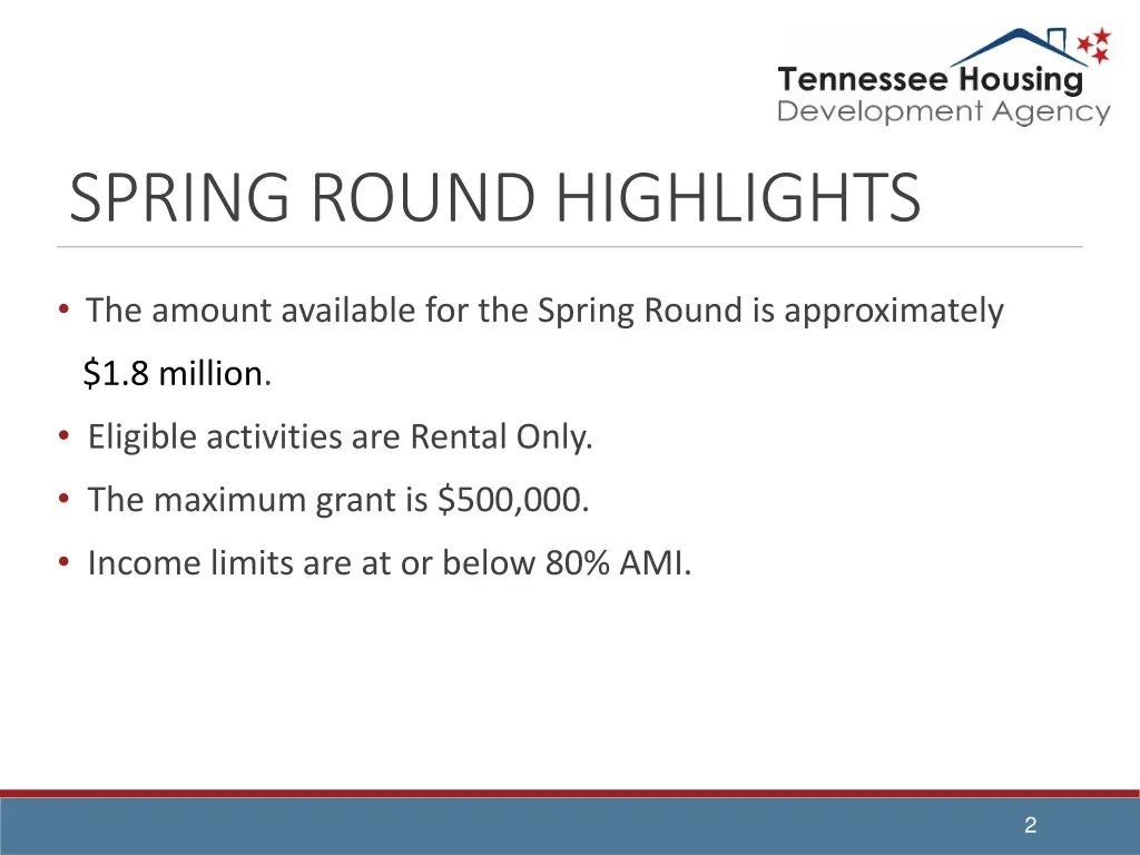 spring round highlights