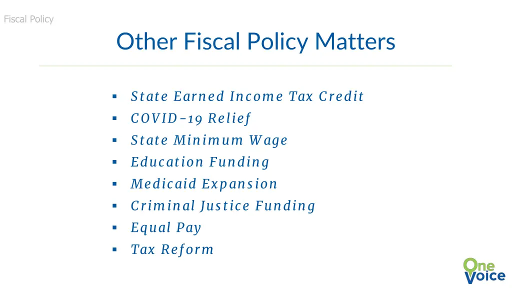 fiscal policy 1