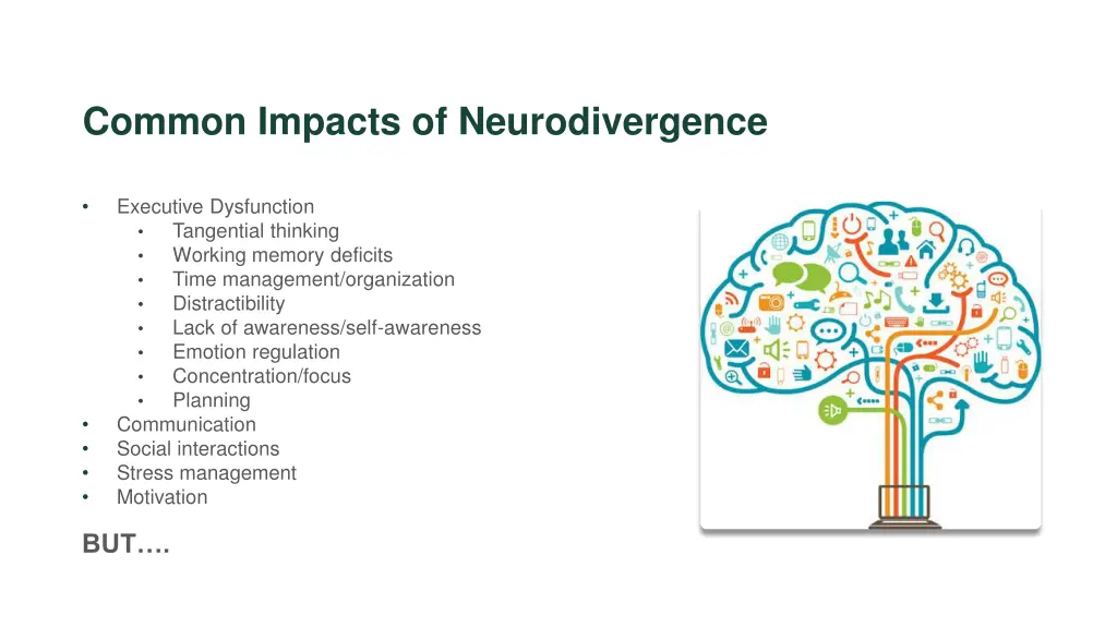 common impacts of neurodivergence