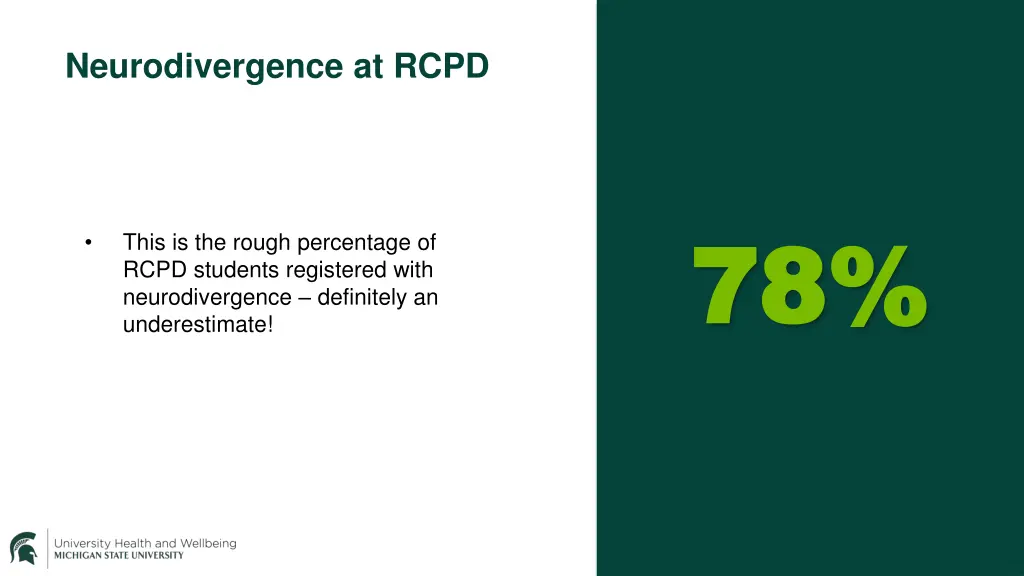 neurodivergence at rcpd
