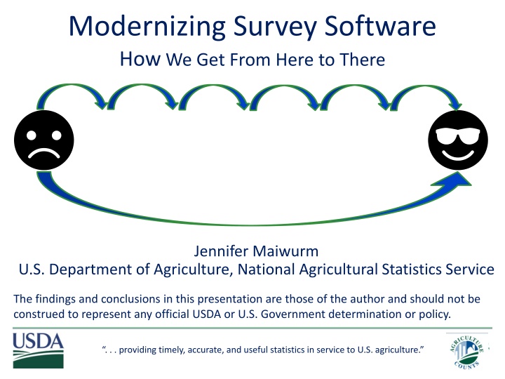 modernizing survey software how we get from here