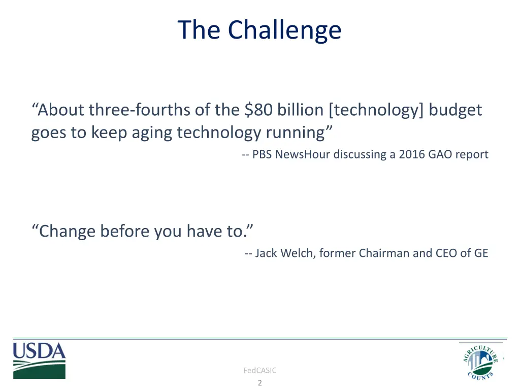 the challenge
