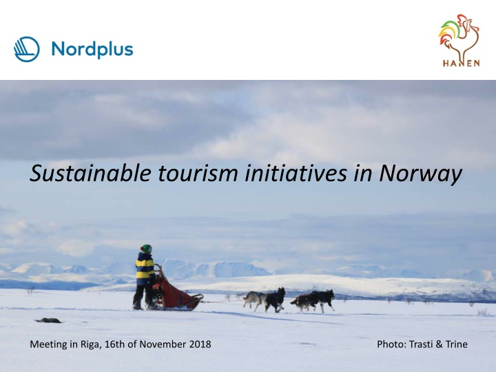 sustainable tourism initiatives in norway