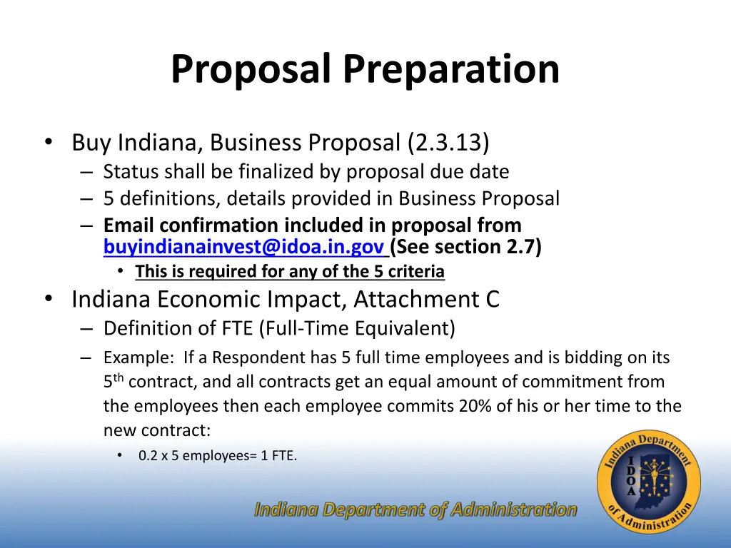 proposal preparation 1