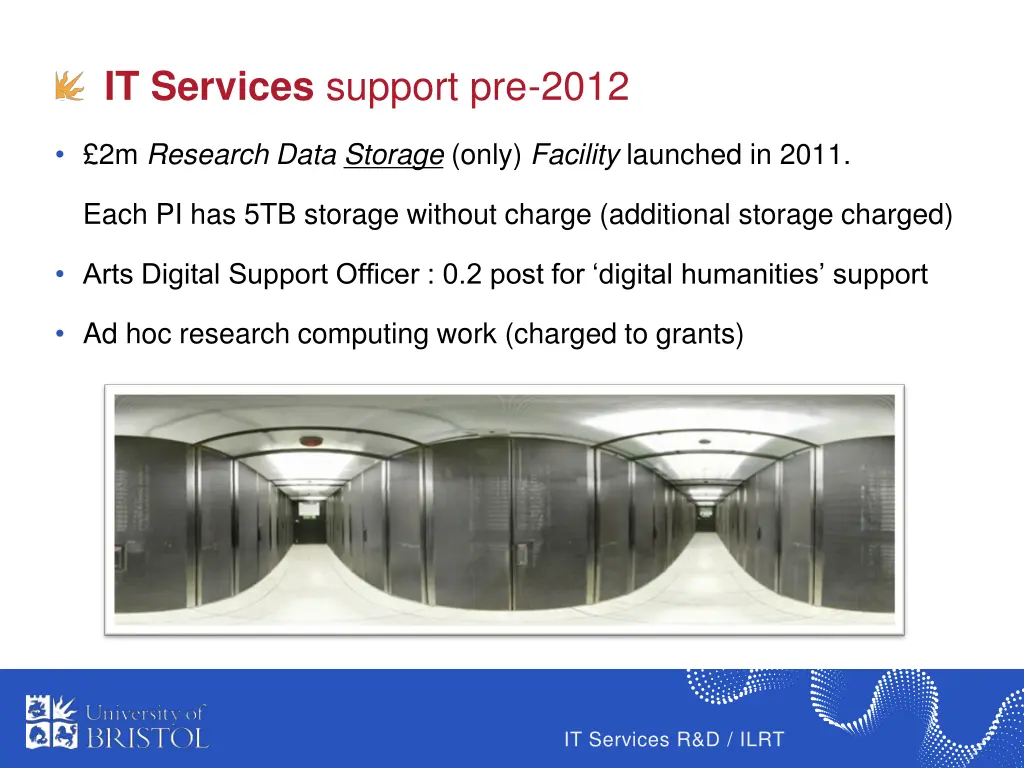 it services support pre 2012