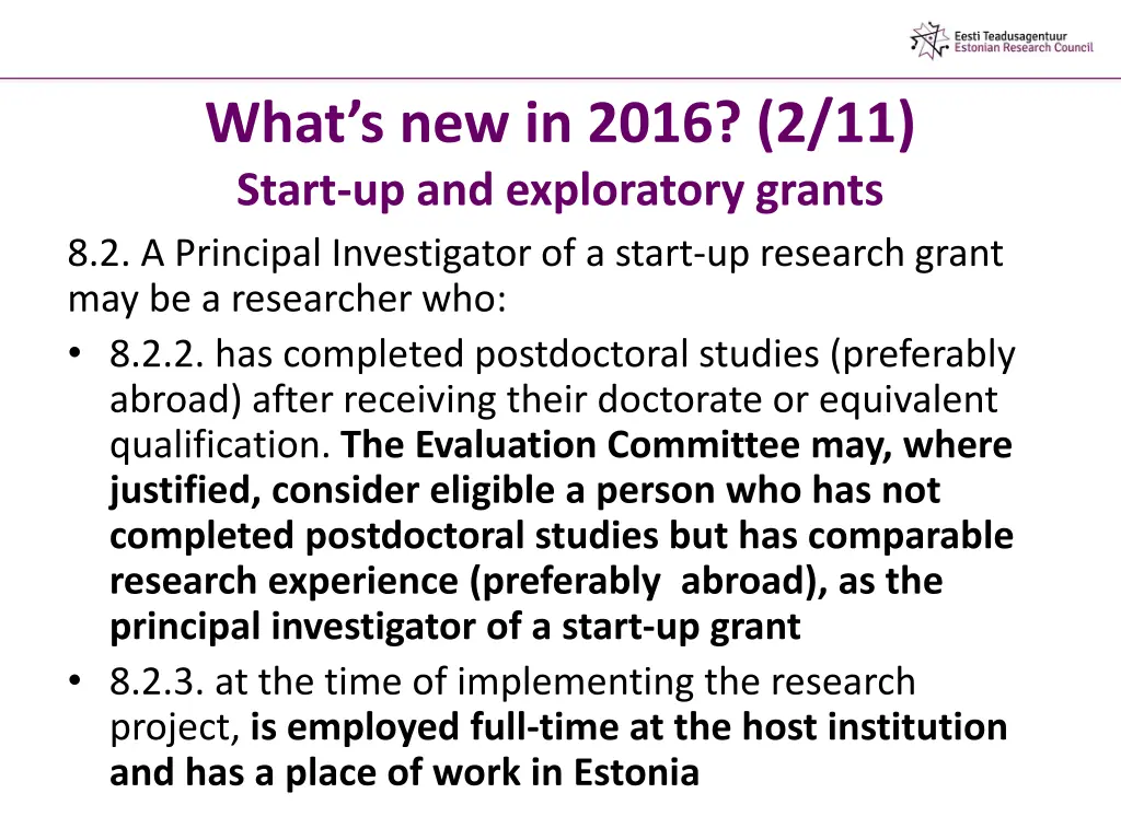 what s new in 2016 2 11 start up and exploratory