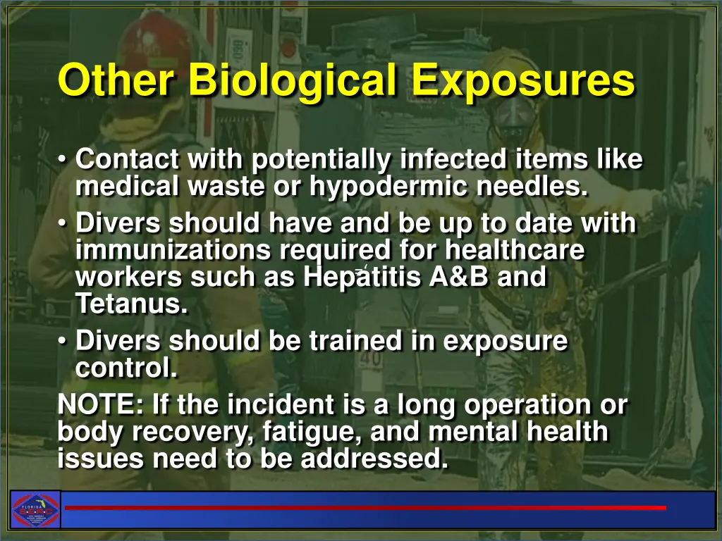 other biological exposures