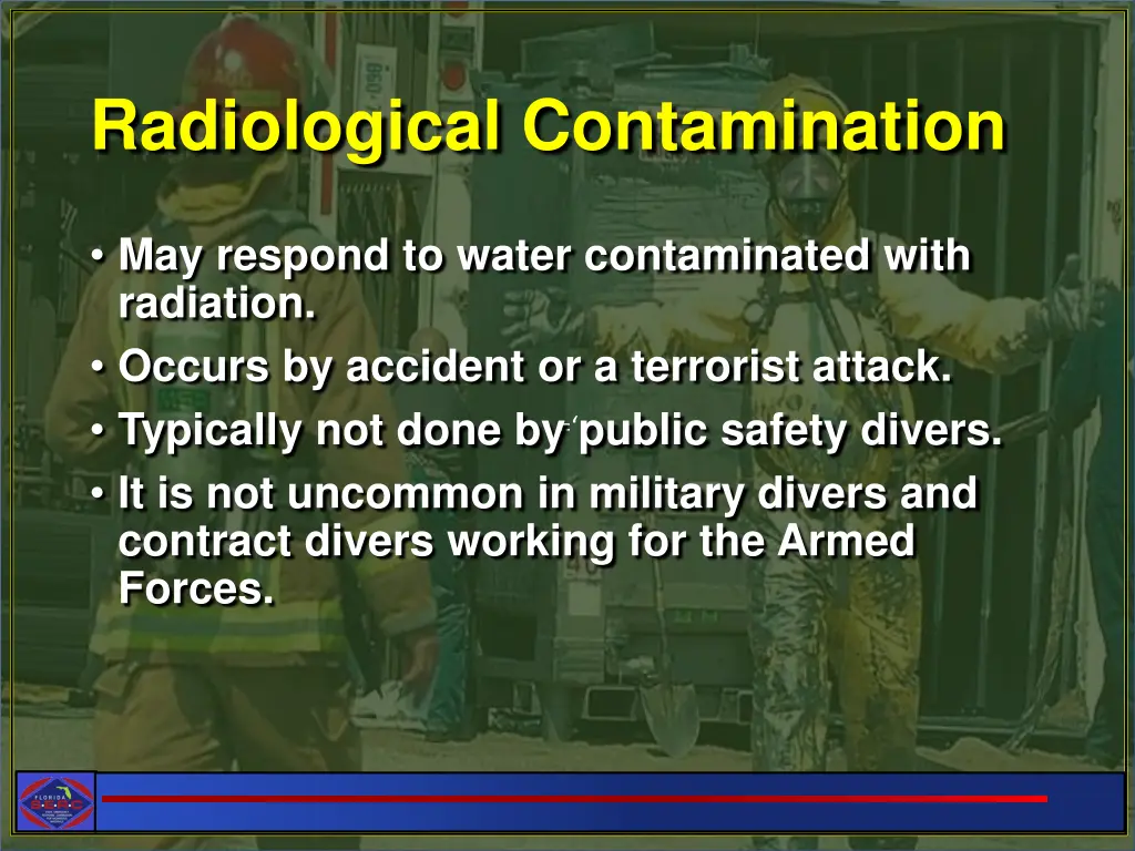 radiological contamination