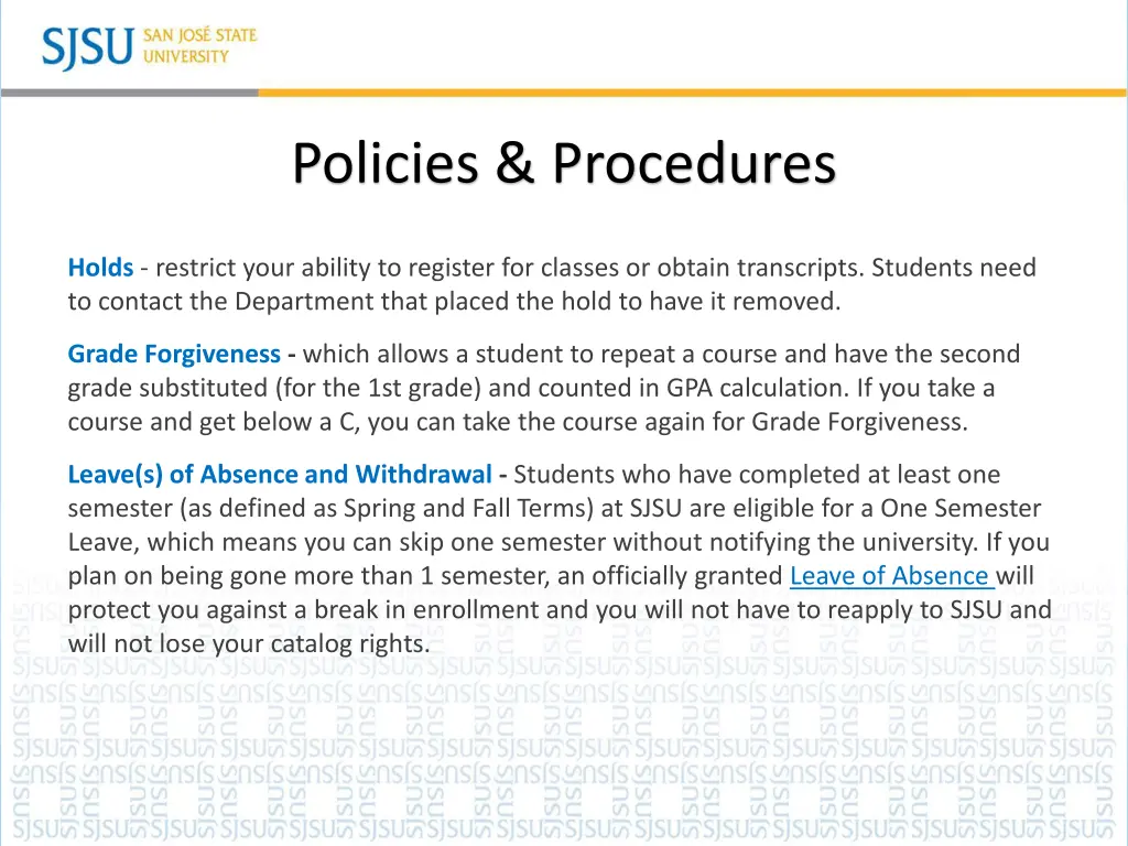 policies procedures 1