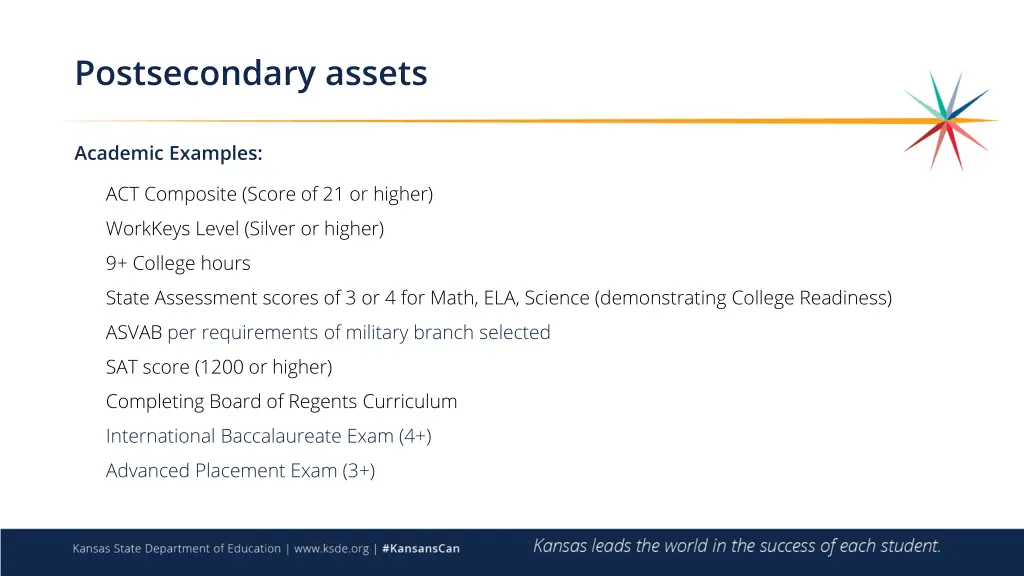 postsecondary assets 2