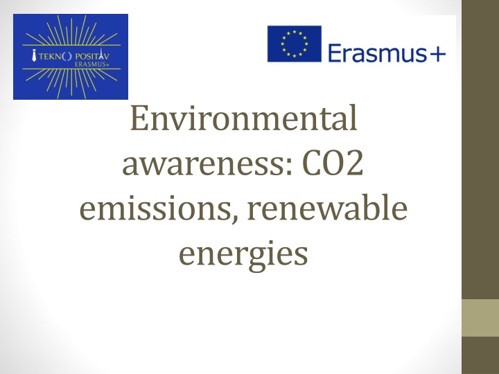 environmental awareness co2 emissions renewable