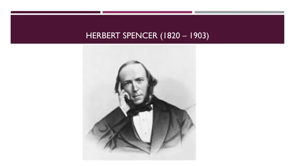 herbert spencer 1820 1903