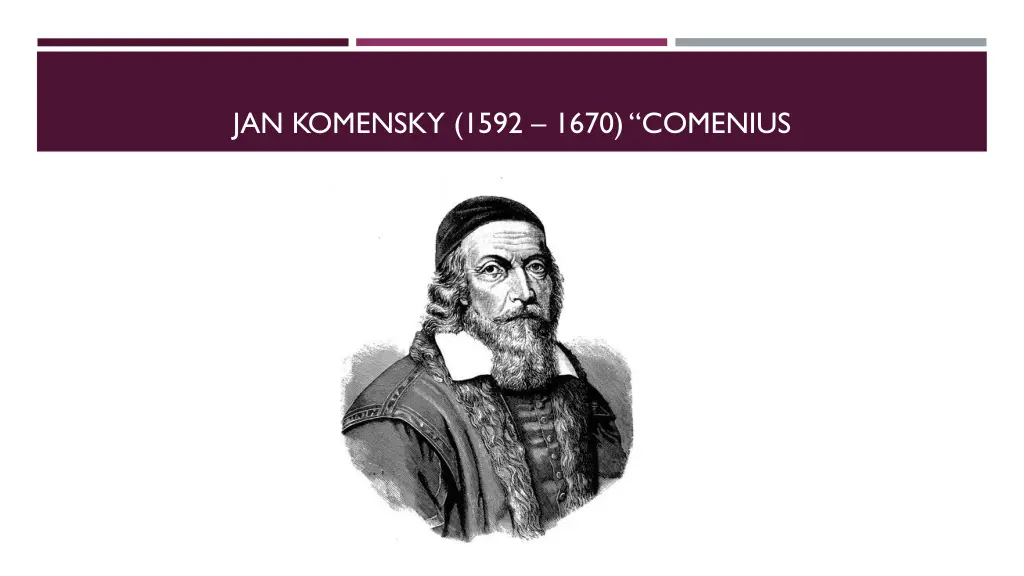 jan komensky 1592 1670 comenius