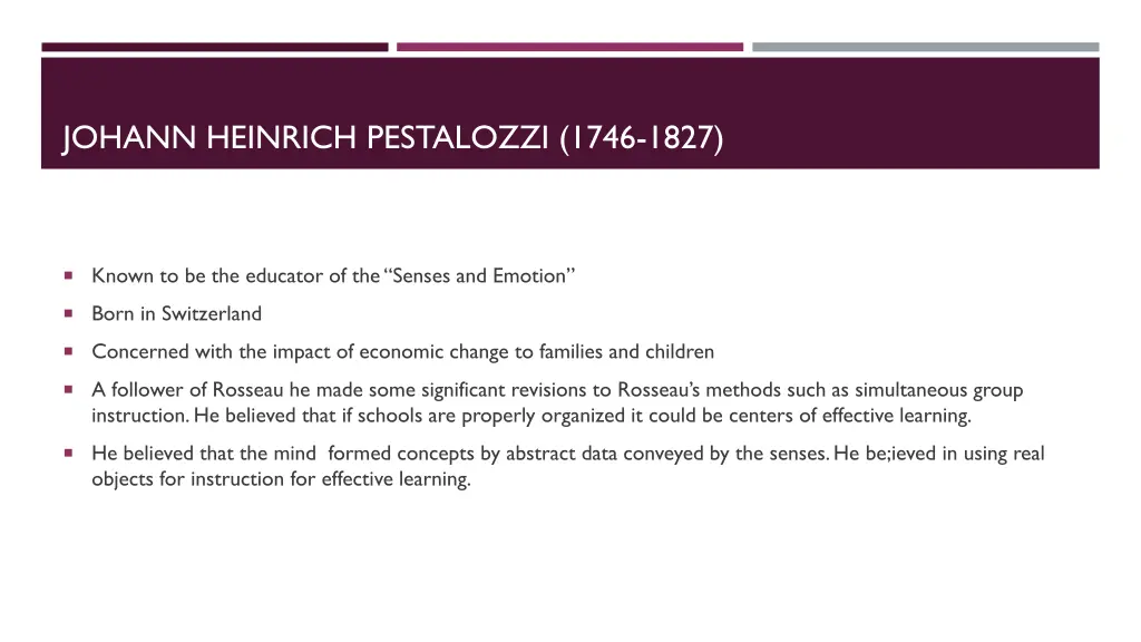 johann heinrich pestalozzi 1746 1827 1
