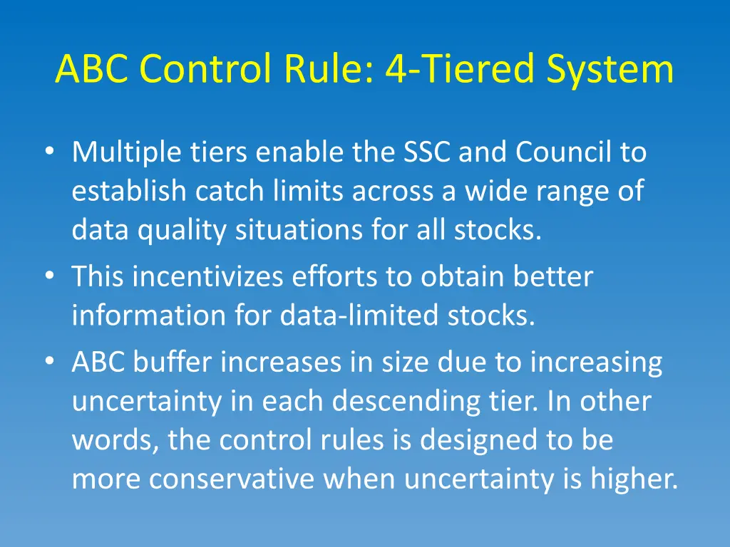 abc control rule 4 tiered system 1
