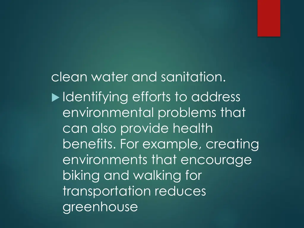 clean water and sanitation identifying efforts