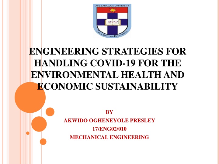 engineering strategies for handling covid