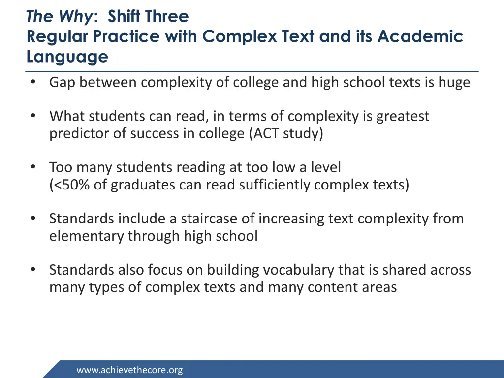 the why shift three regular practice with complex