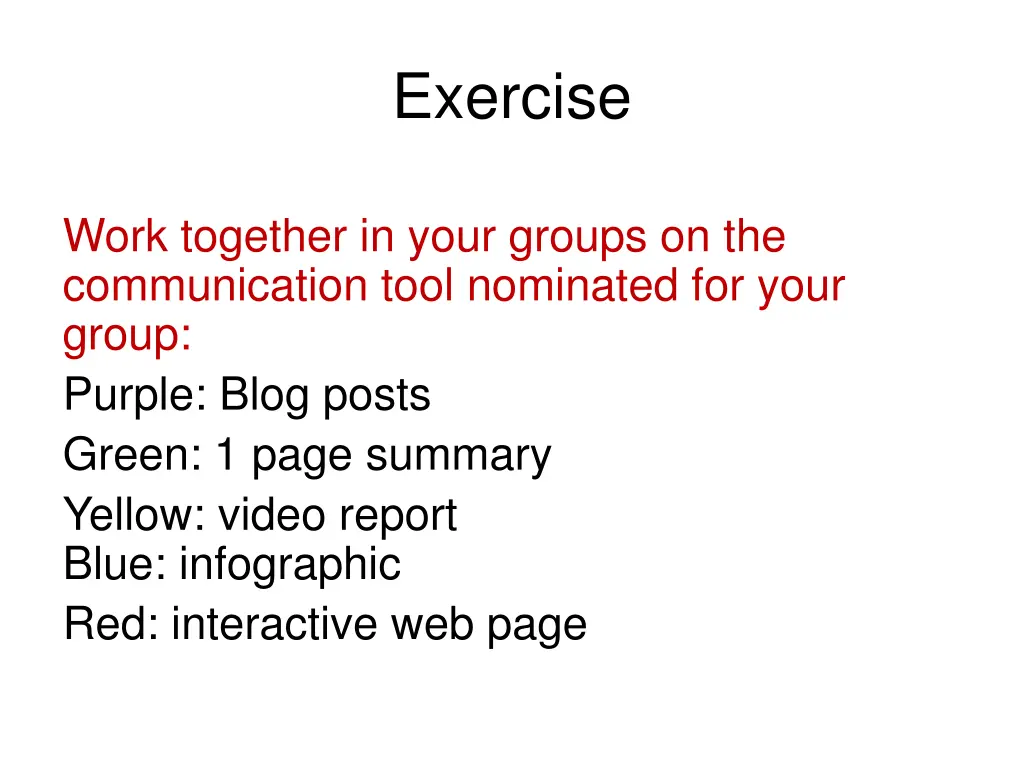 exercise 3