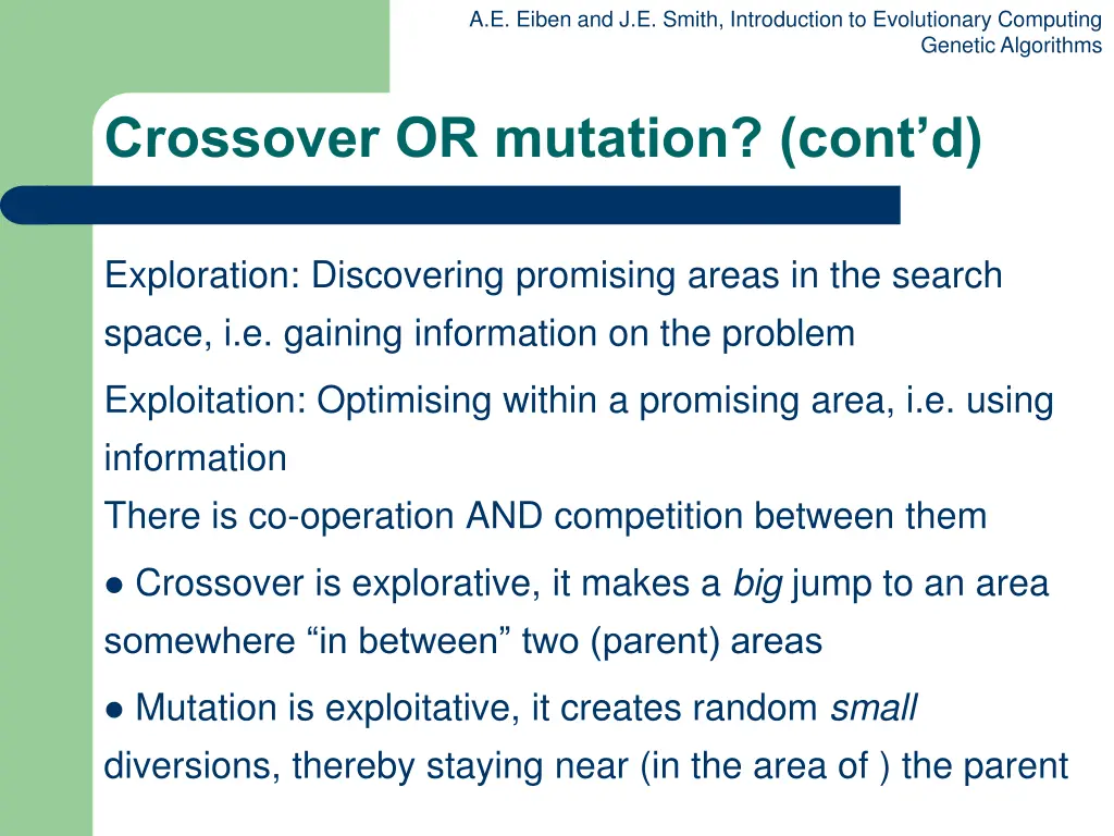 a e eiben and j e smith introduction 17