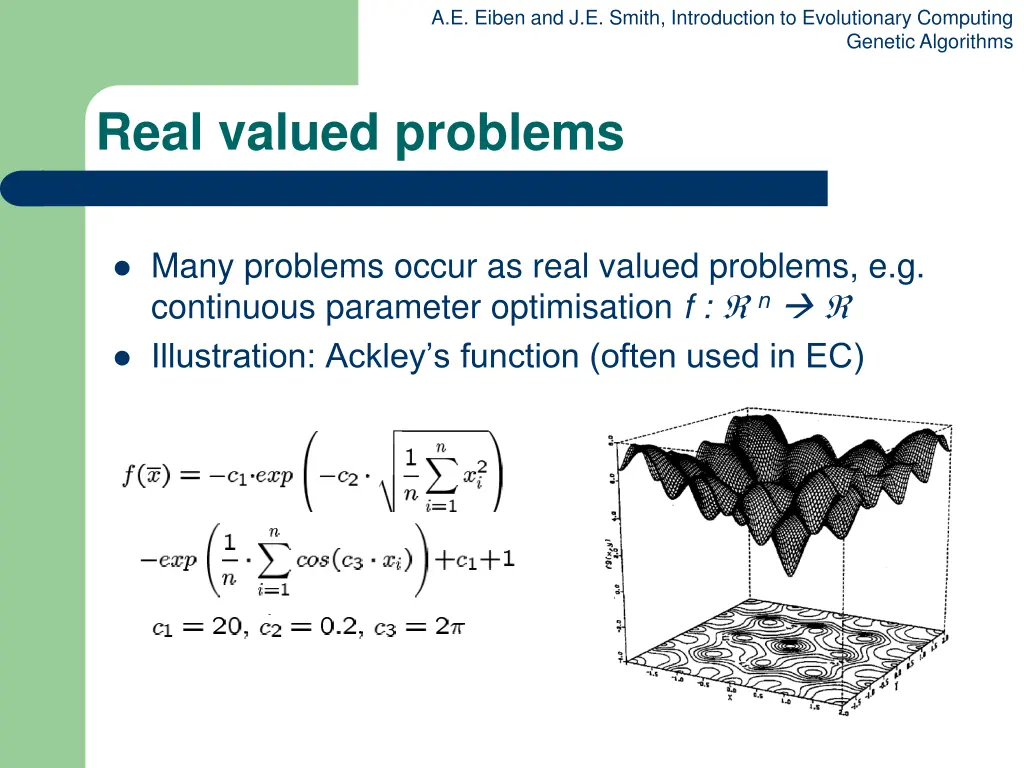 a e eiben and j e smith introduction 21