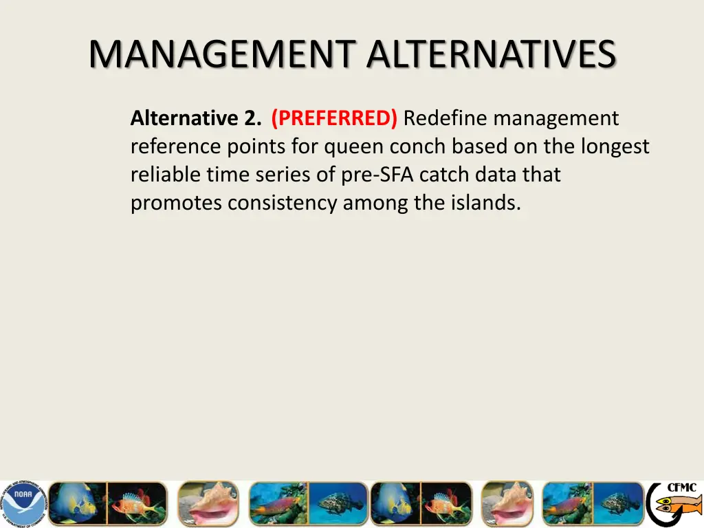 management alternatives 9
