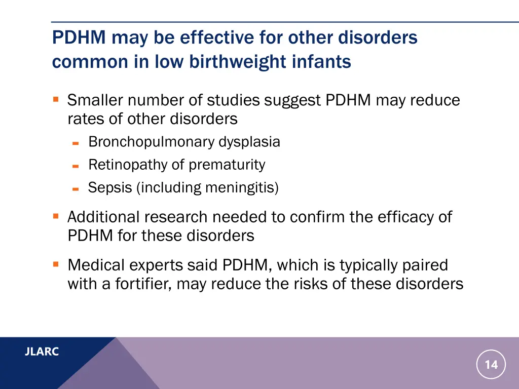 pdhm may be effective for other disorders common
