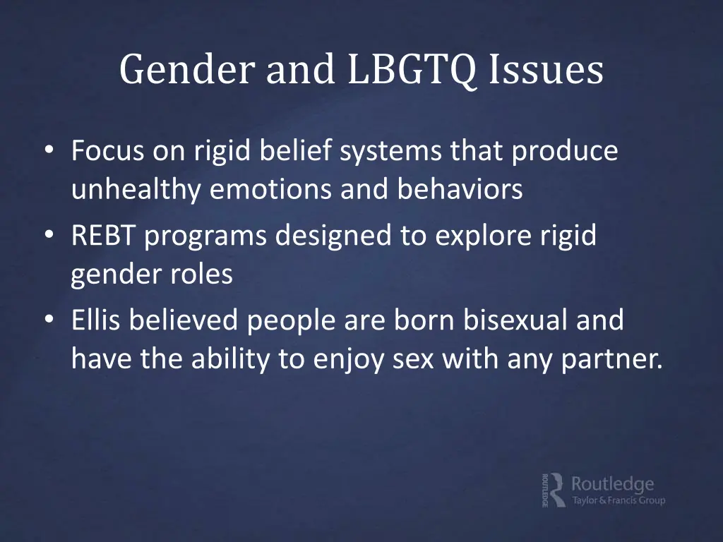 gender and lbgtq issues