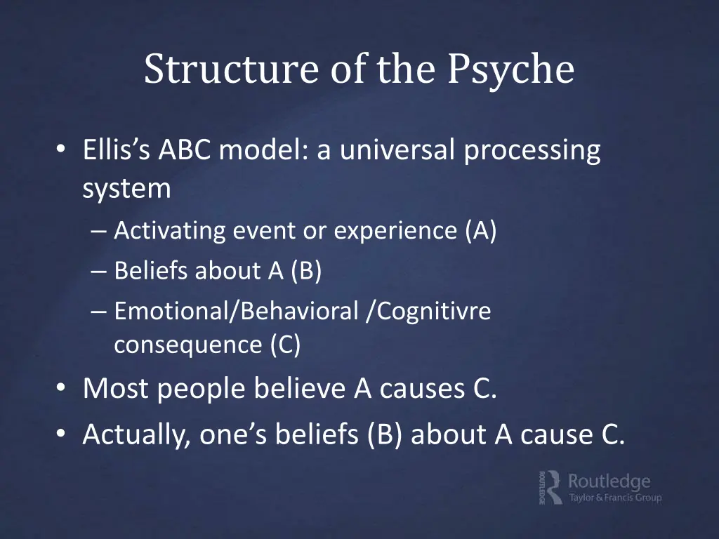 structure of the psyche