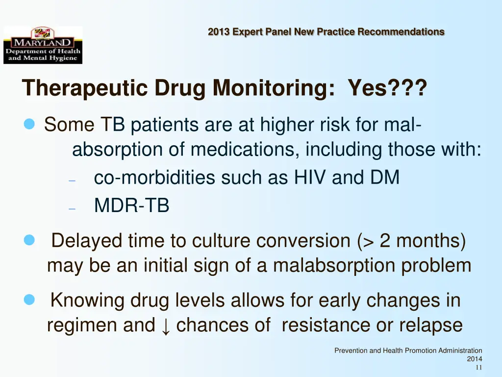 2013 expert panel new practice recommendations 10