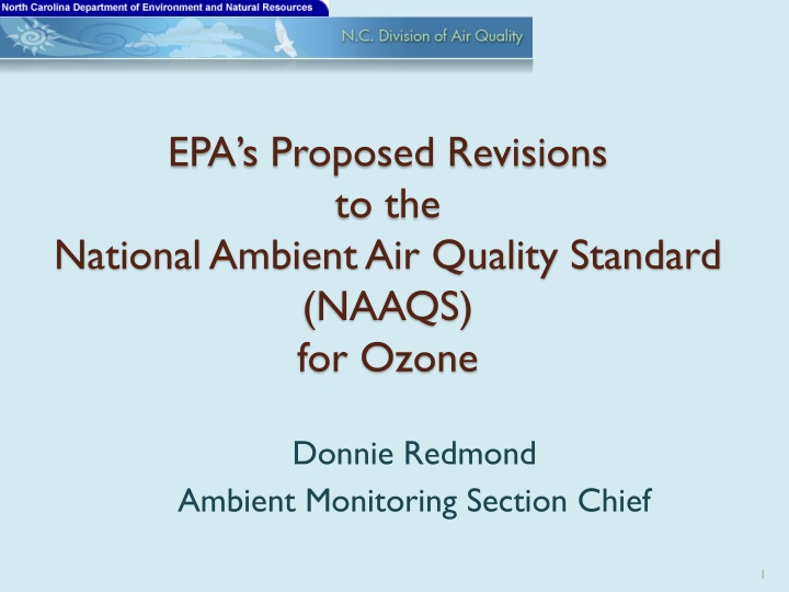 epa s proposed revisions to the national ambient