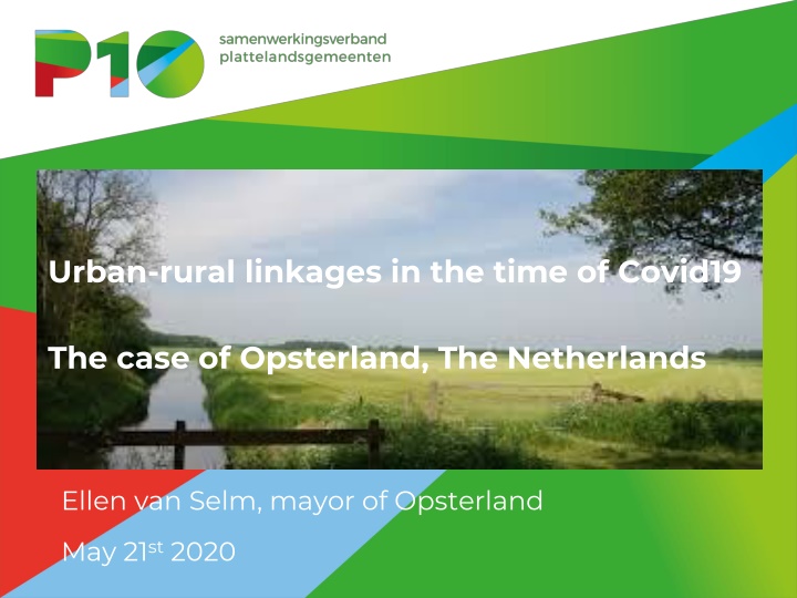 urban rural linkages in the time of covid19