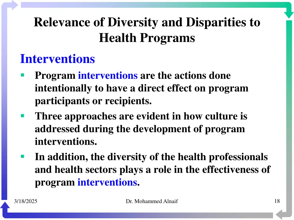 relevance of diversity and disparities to health 15