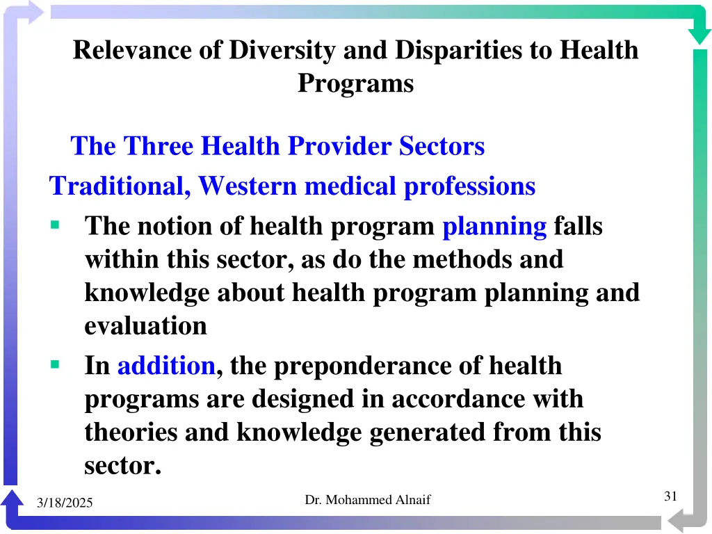 relevance of diversity and disparities to health 28