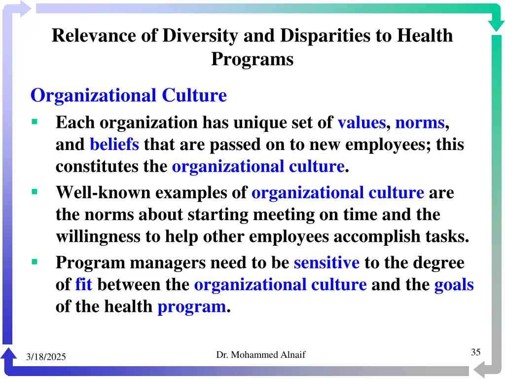 relevance of diversity and disparities to health 32