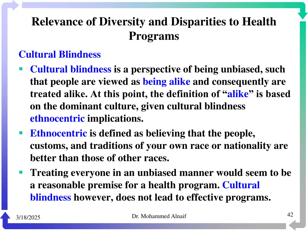 relevance of diversity and disparities to health 38