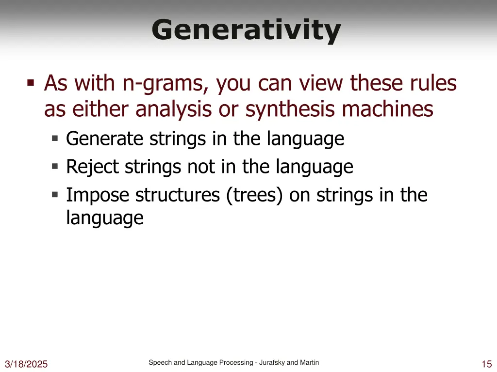 generativity