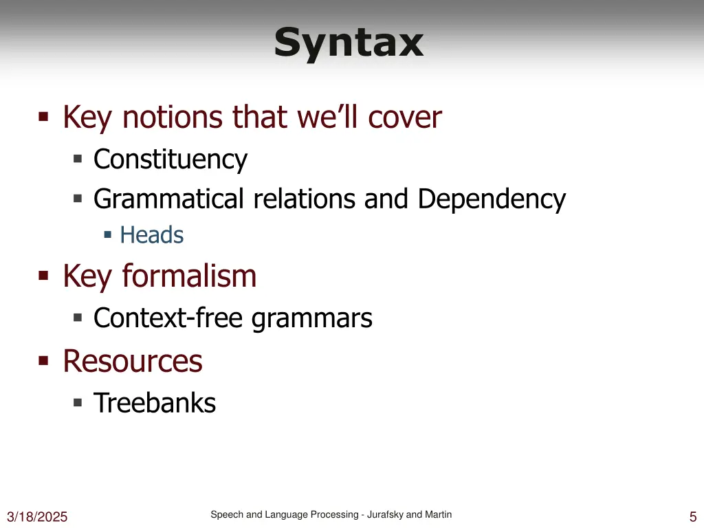syntax 1