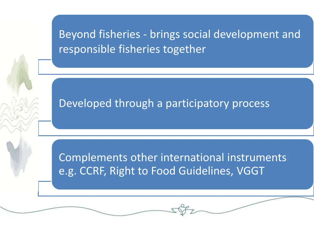 beyond fisheries brings social development