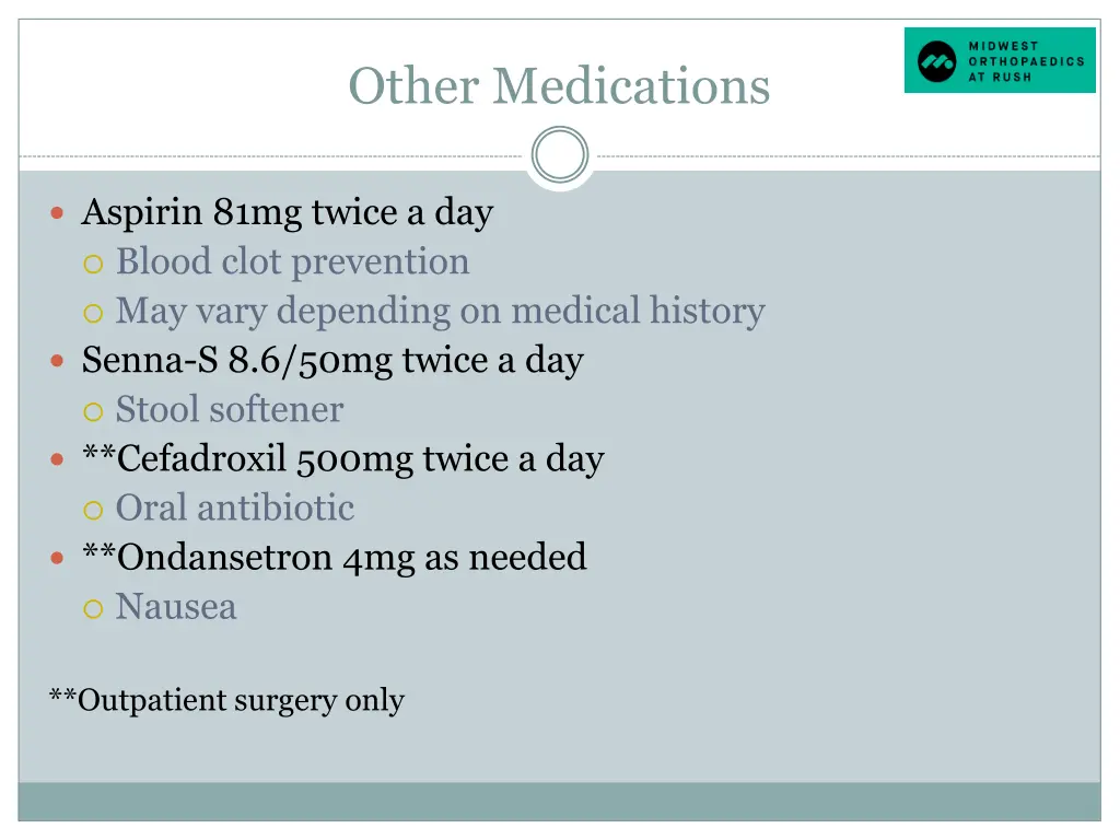 other medications