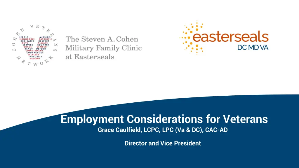 employment considerations for veterans grace