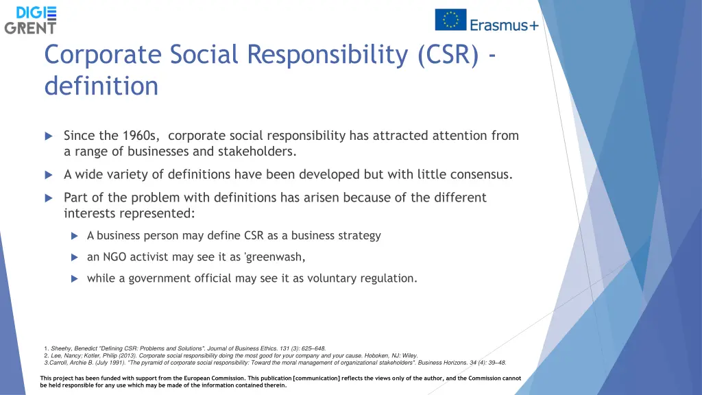 corporate social responsibility csr definition 1