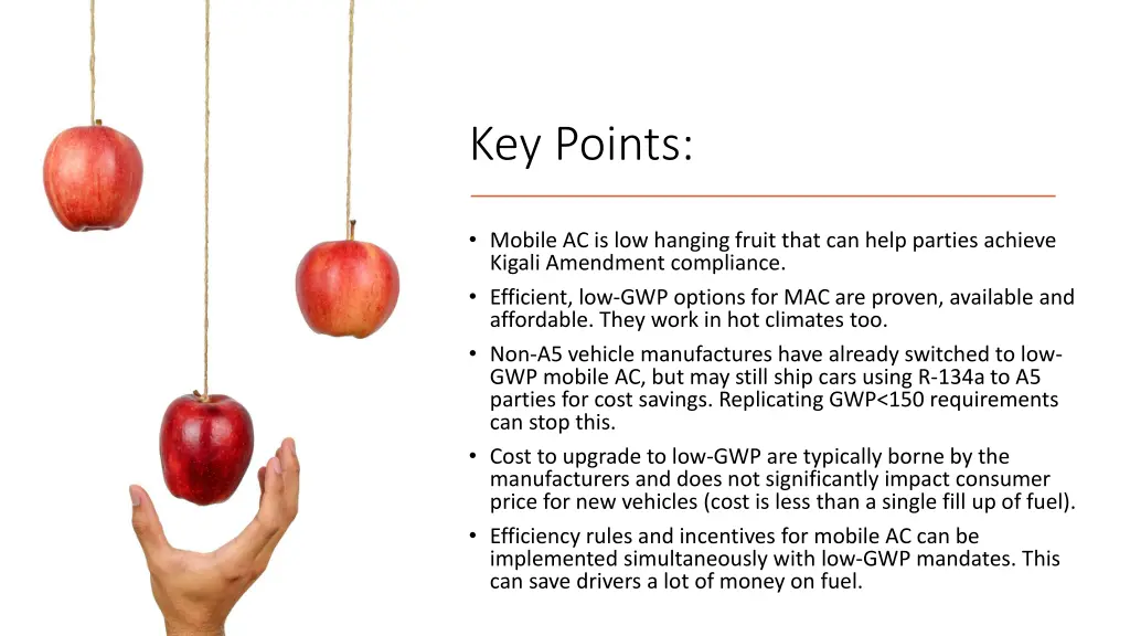 key points