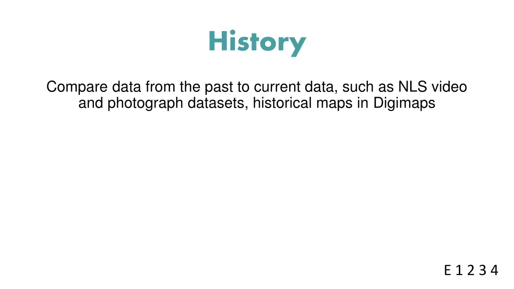 history