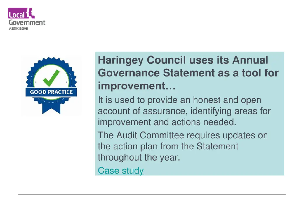haringey council uses its annual governance
