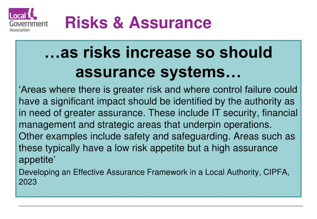 risks assurance