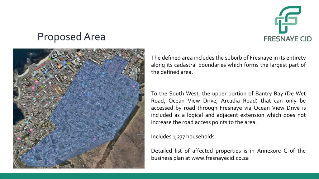 proposed area