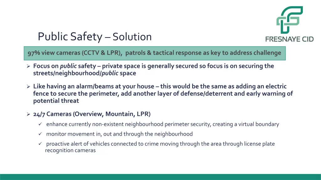 public safety solution